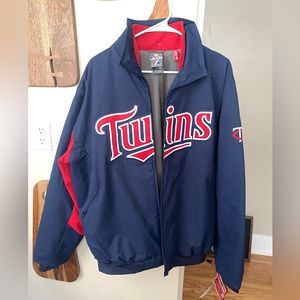 MN Twins lined jacket - Majestic Therma Base -  Authentic MLB - Men’s Large